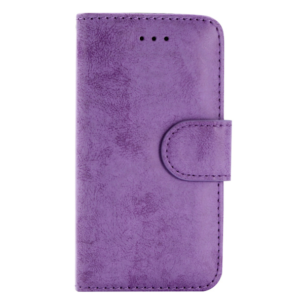 iPhone 6/6S - Silk-Touch-kotelo lompakolla ja kuorella Svart