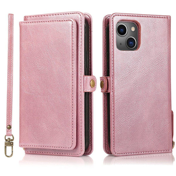 Praktiskt Kraftfullt Plånboksfodral - iPhone 13 Mini Svart