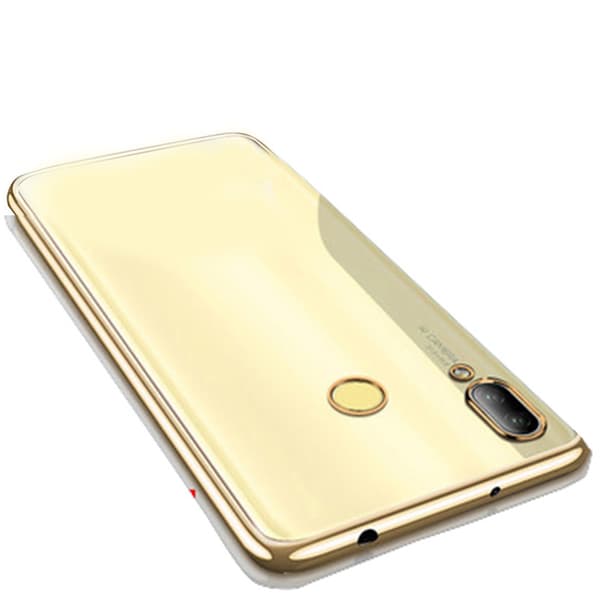 Stötdämpande Floveme Silikonskal - Huawei P Smart 2019 Silver