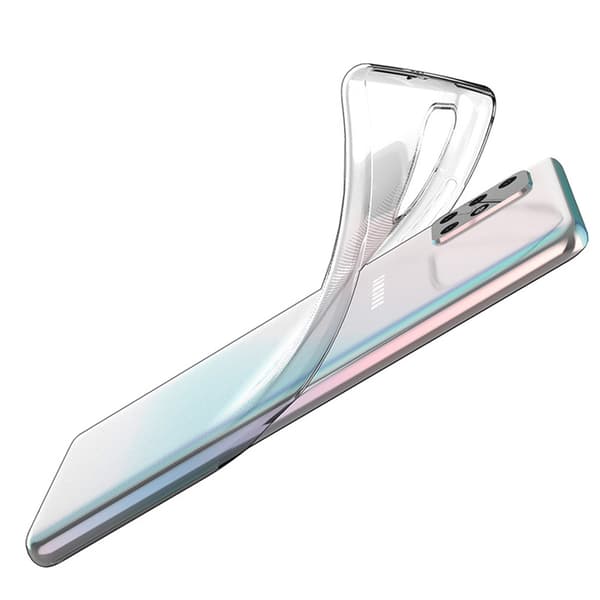 Samsung Galaxy A71 - Silikondeksel Transparent