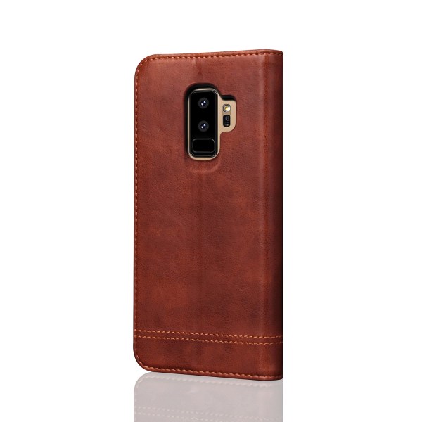LEMAN Stilig lommebokdeksel til Samsung Galaxy S8+ Svart