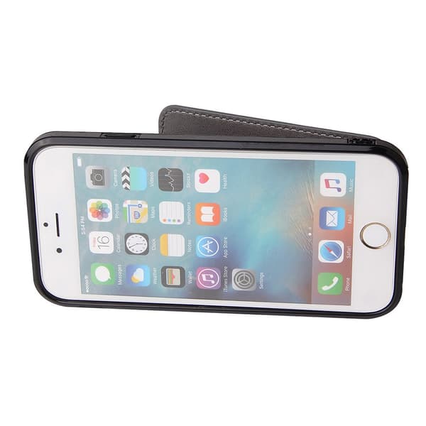 Smidigt Skal med Kortfack - iPhone 7 Röd