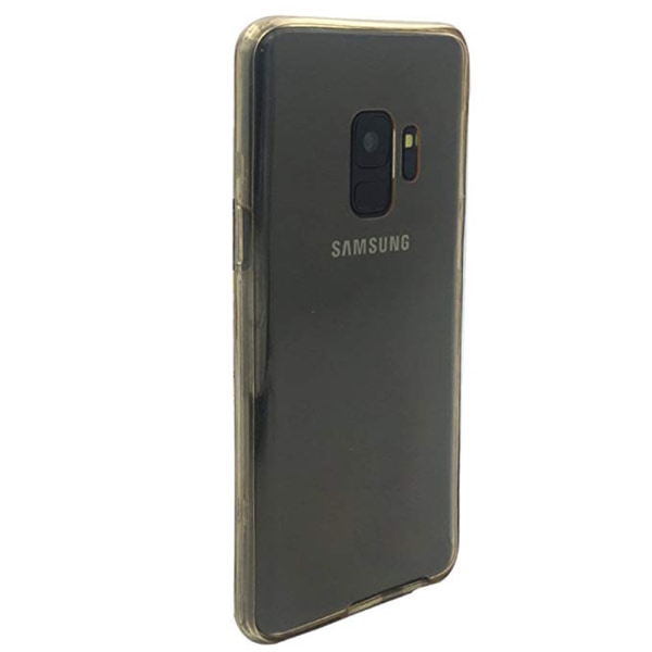 Suojaava kaksipuolinen silikonikuori - Samsung A6 2018 Svart