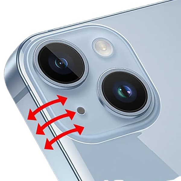 iPhone 16 Pro 2-pack Baksida Skärmskydd 0,3mm Enkel Installation Transparent