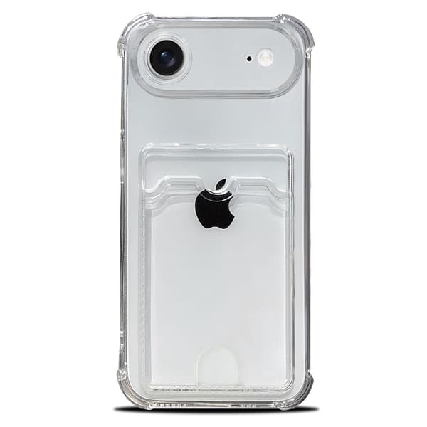 iPhone 17 Air Mobilskal med Luftfickor & Kortfack