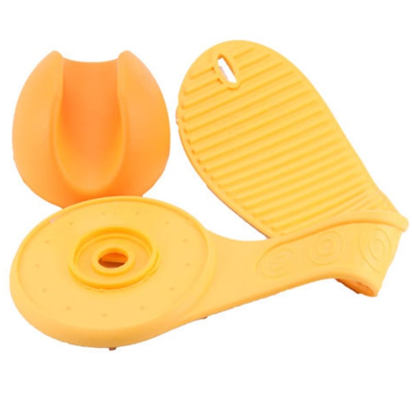 Komfortabel og sikker babyflaskeholder Orange