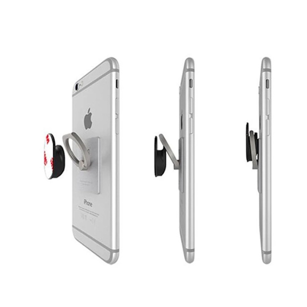 Händig fyrkantig Ringhållare för alla iPhones Guld