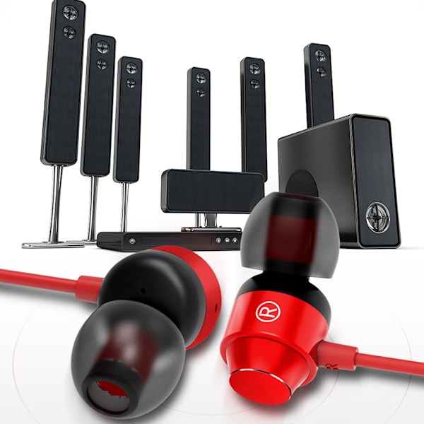 Bekväma Type-C In-Ear Hörlurar Silver Silver