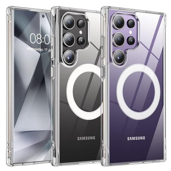 Galaxy S25 ULTRA -  ett flexibelt, stöttåligt material Transparent