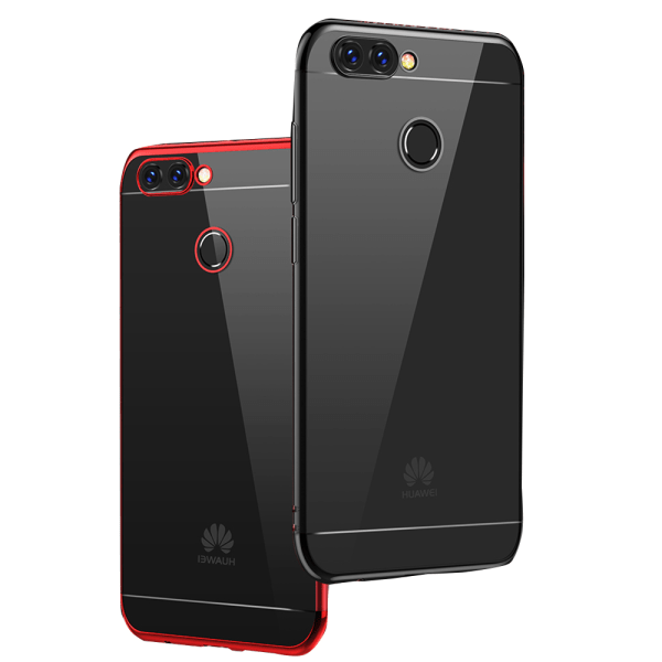 Huawei P Smart 2018 - Silikondeksel Röd