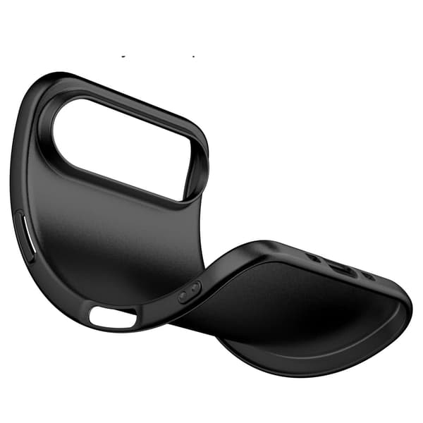 Svart silikon skal kompatibelt med iPhone 17 Air