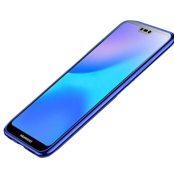 Huawei P20 - Galvanoitu pehmeä silikonikuori Blå