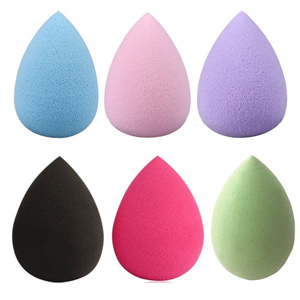 Smidigt Bekväm Makeup Svamp Blå