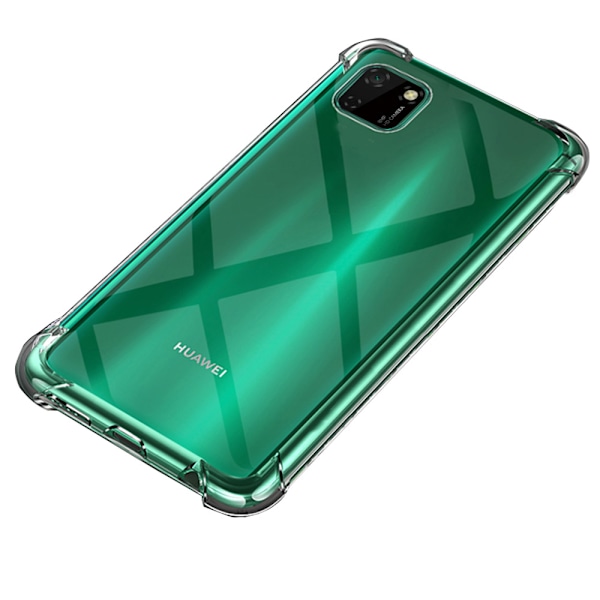 Huawei Y5p - St�tt�ligt Smart Silikonskal (Floveme) Transparent/Genomskinlig