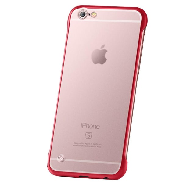 iPhone 6/6S - Stilig støtdempende deksel Röd