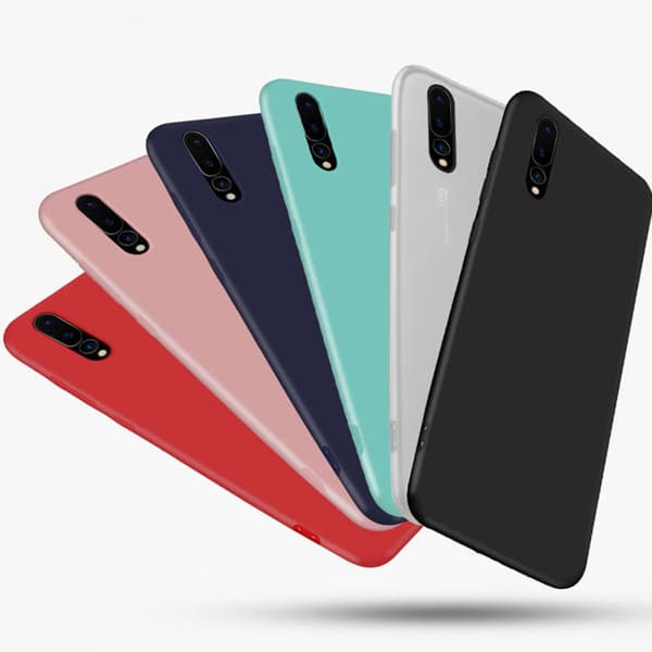 Beskyttende silikonskal (NKOBEE) - Huawei P20 Pro Marinblå