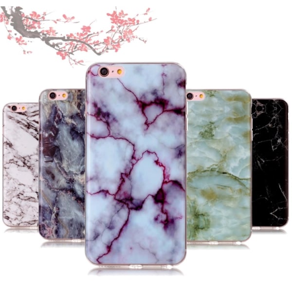 Stilsäkert Praktiskt Stöttåligt Skal iPhone 8(Marble)(MAX SKYDD) 2