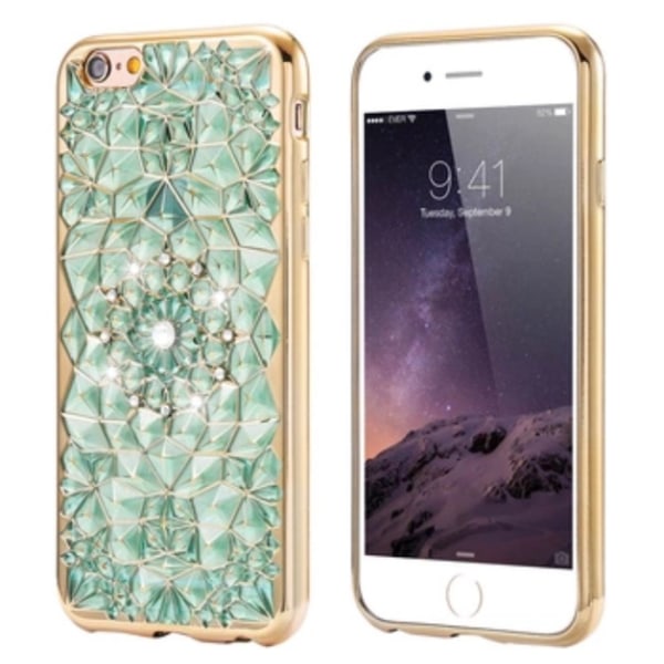 iPhone 6/6S - Eksklusivt Glitter Cover "Diamond" høj kvalitet Genomskinlig