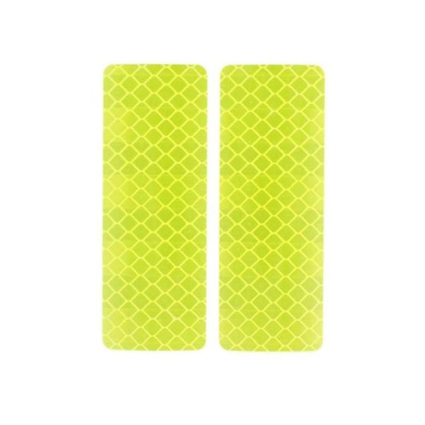 Glatte, bærbare 2-pack refleksstrimler Grön