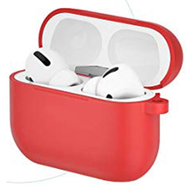 AirPods Pro Slittåligt Skyddsskal i Silikon Röd