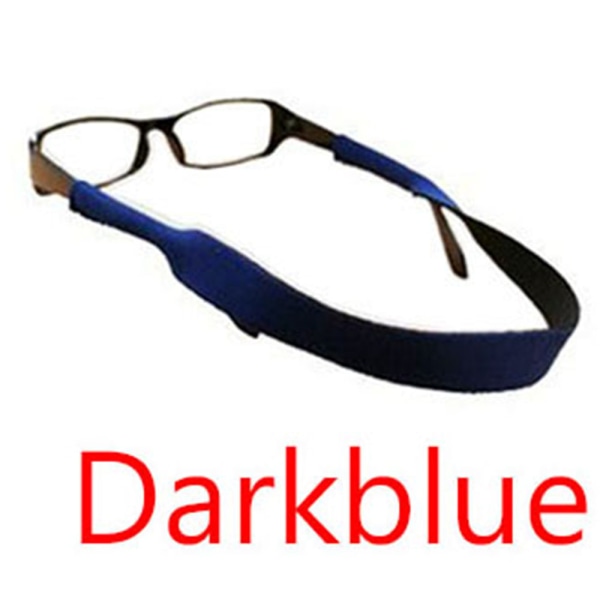 Käytännölliset lasit/aurinkolasit johto Mörkblå