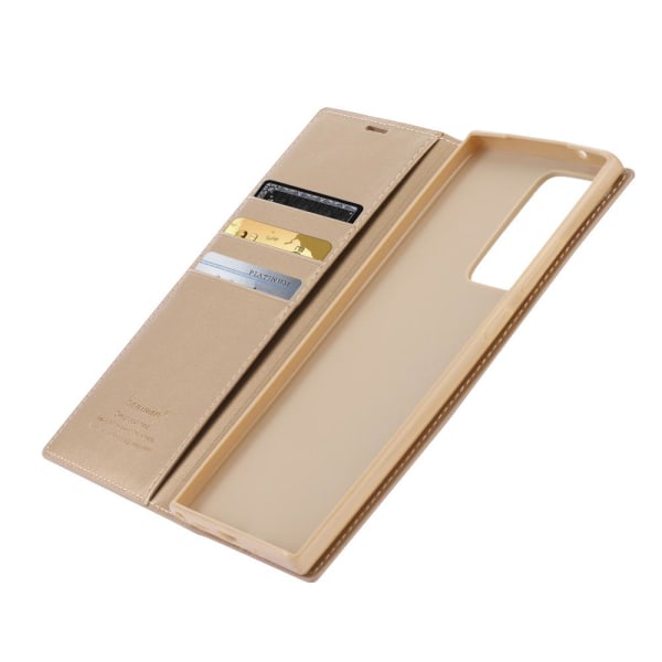 Huomaavainen lompakkokotelo HANMAN - Samsung Galaxy Note 20 Ultra Guld