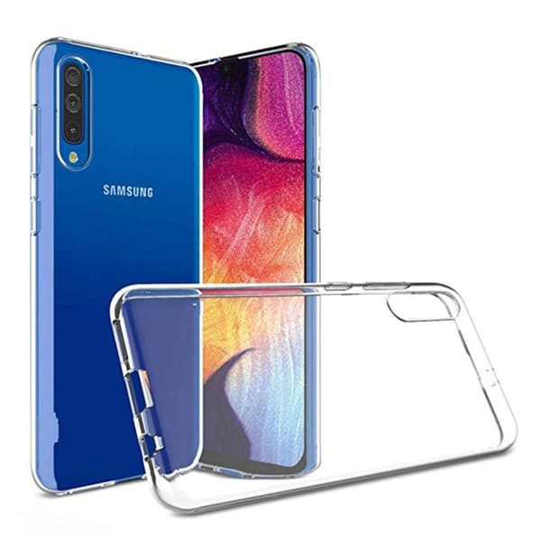 Samsung Galaxy A70 - Silikonskal Transparent