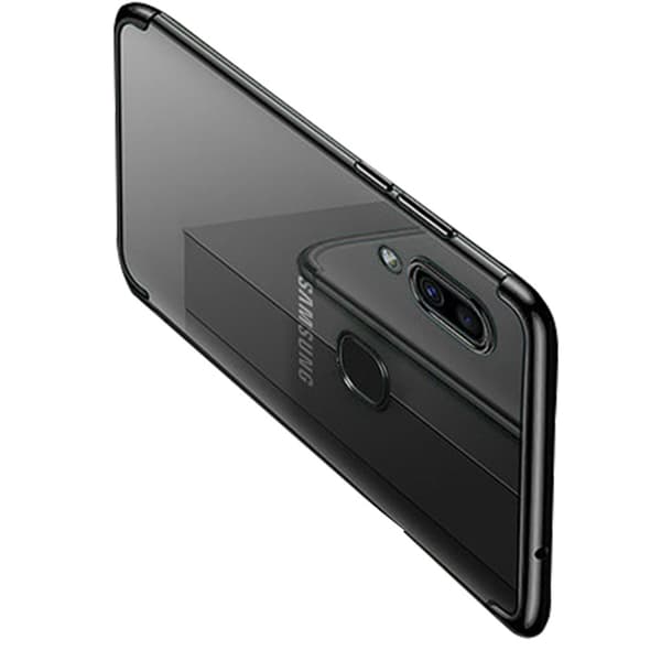 Stilrent Praktiskt Silikonskal - Samsung Galaxy A40 Guld