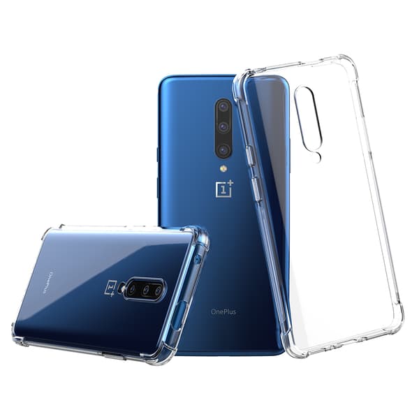 Stilsäkert Skyddsskal FLOVEME - OnePlus 7 Pro Svart/Guld