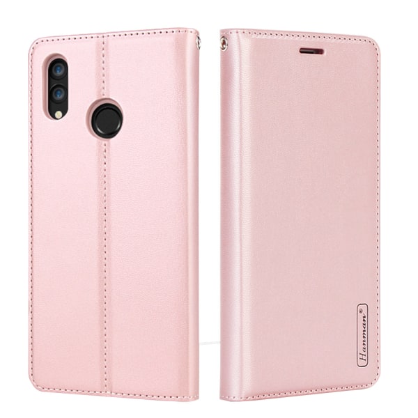 Lompakkokotelo - Huawei P Smart 2019 Rosaröd