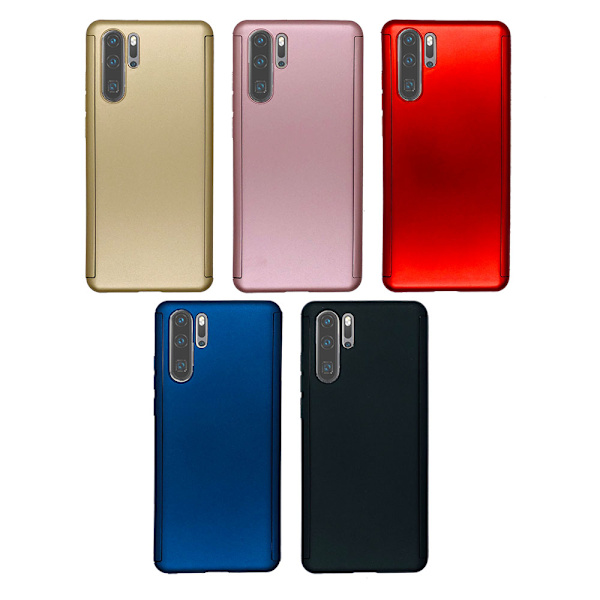 Exklusivt Stötdämpande Floveme 360 Fodral - Huawei P30 Pro Guld