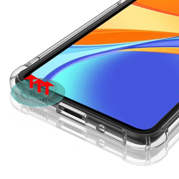 Silikondeksel (Floveme) - Xiaomi Redmi Note 10 Pro Genomskinlig