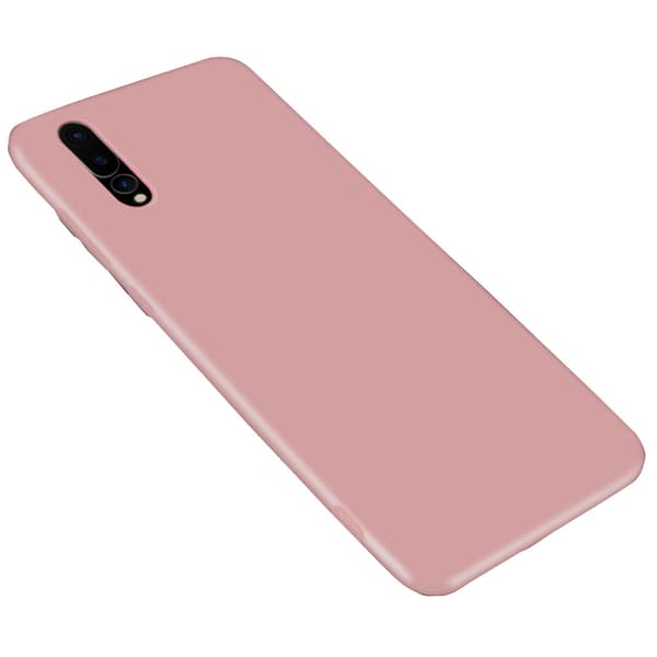 Matt Stilsäkert Silikonskal - Huawei P20 Pro Svart