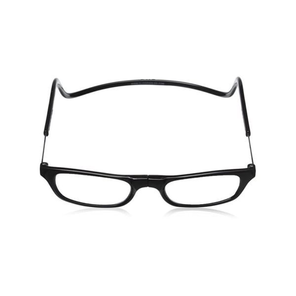 Magnetiske læsebriller (NY) Meget praktisk! Vinröd 2.5