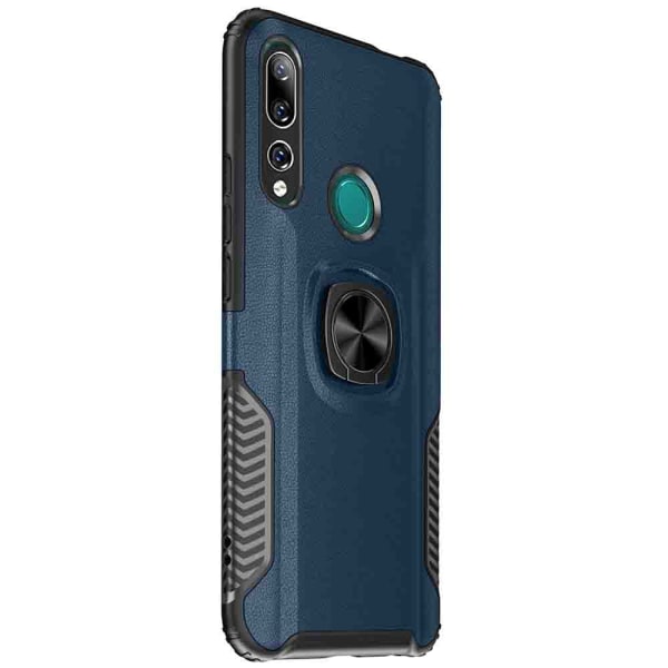Stilfuldt cover med ringholder - Huawei P Smart Z Mörkblå