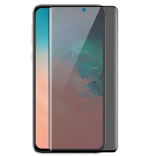 3-PACK Näytönsuoja Anti-Spy 3D 0,3mm Samsung Galaxy S22 Ultra Svart