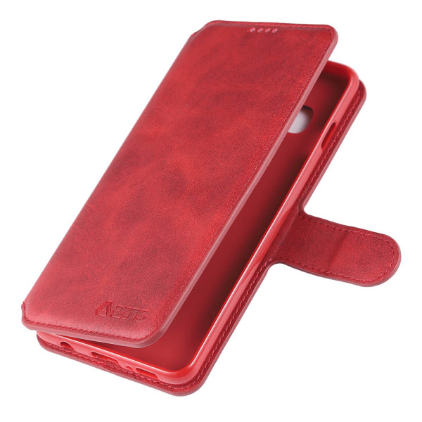 Samsung Galaxy S10 Plus - Praktisk robust lommebokdeksel Röd