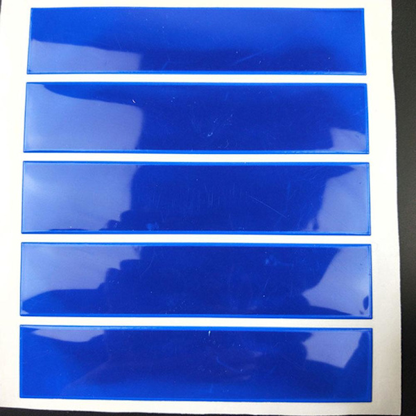 Smidig Hållbar Effektfullt Reflex Remsor Fluorescerande Gul