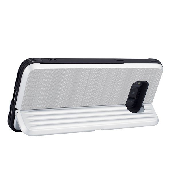 Elegant Samsung Galaxy S8 Cover (Kortholder) Fra Leman Blå