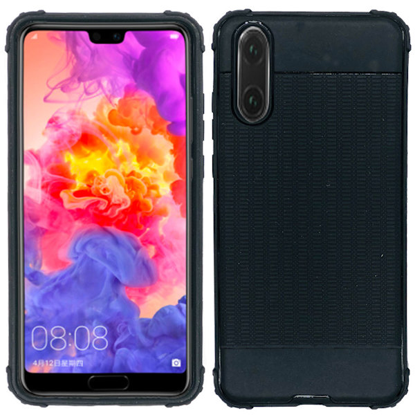 Huawei P20 - Effektfullt Robust Skal (LEMAN) Röd