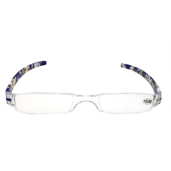 Læsebriller i elegante mønstre (+1,0 - +4,0) Blå +2.5