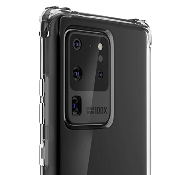 Samsung Galaxy S20 Ultra - Stilrent Skyddsskal FLOVEME Transparent Transparent/Genomskinlig