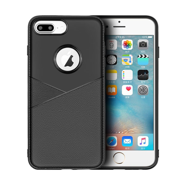 LEMAN - Smart Skal till iPhone 8 Plus Brun