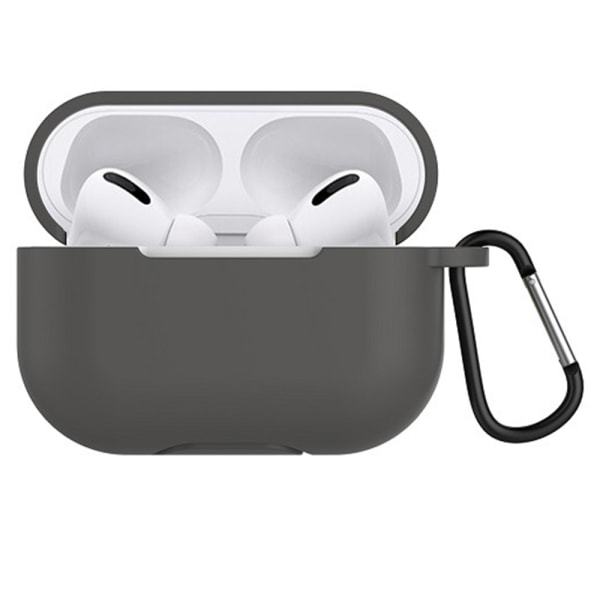 AirPods Pro Slitasjebestandig silikonbeskyttelsesskall Vit