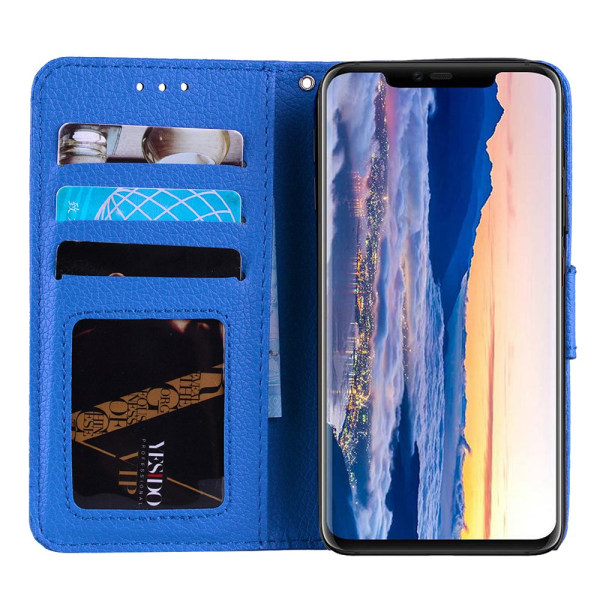 Sileä lompakkokotelo (NKOBEE) Huawei Mate 20 Prolle Blå