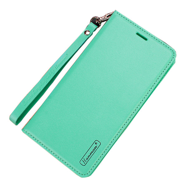 Smooth Robust Wallet Case Hanman - iPhone 11 Brun