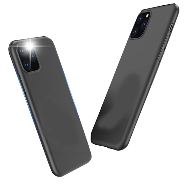 iPhone 11 - Slittåligt Skyddsskal (Mattbehandlat) Svart