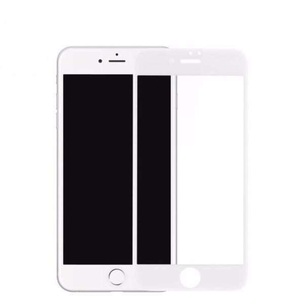 iPhone 8 Plus - Carbon-mallin MyGuard näytönsuoja (4-PACK). Svart