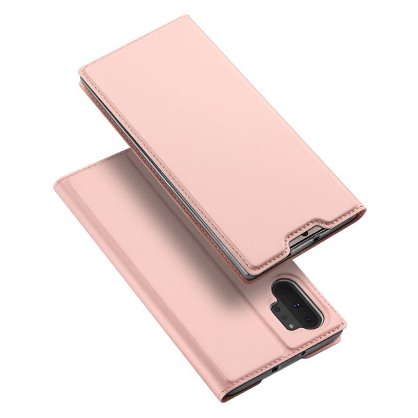 Samsung Galaxy Note10 Plus - Plånboksfodral (Dux Ducis) Roséguld