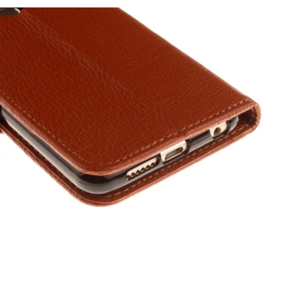 Tyylikäs lompakkokotelo merkiltä NKOBE - Huawei P8 Lite Röd